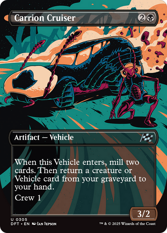 Carrion Cruiser (0305) (Borderless) - Foil