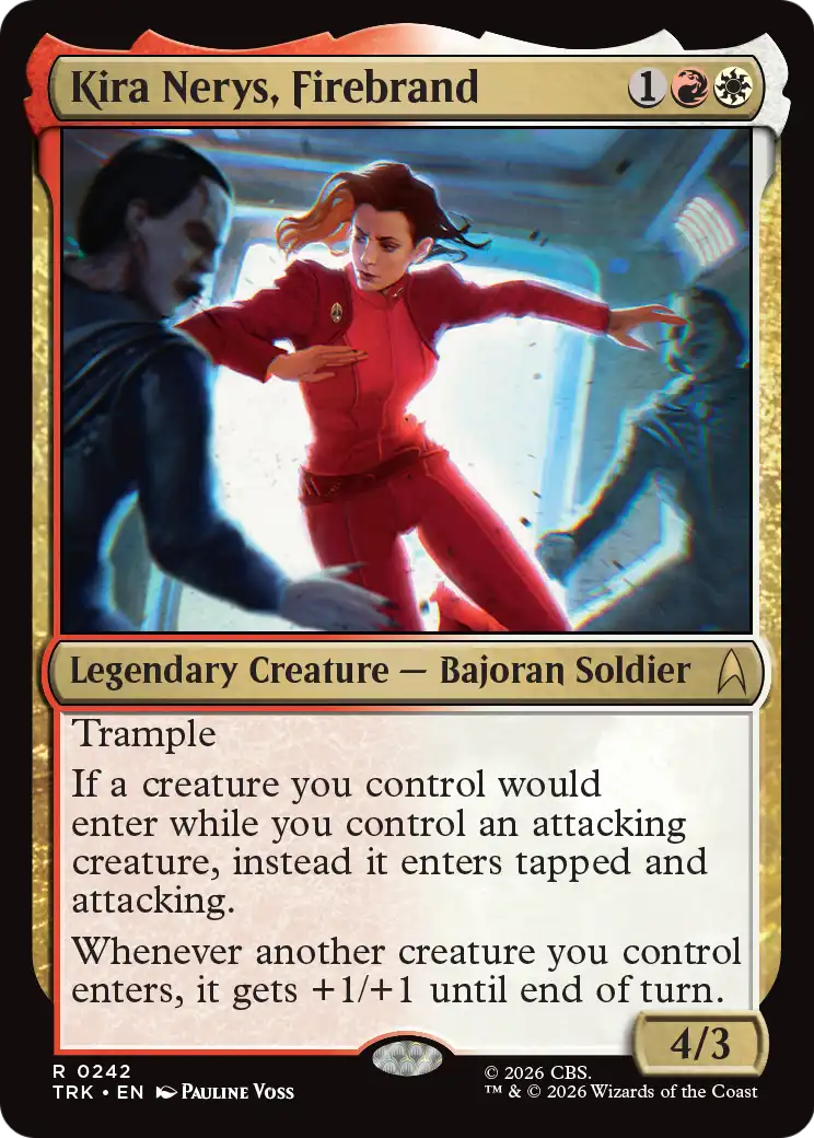 Kira Nerys, Firebrand (TRK) - Foil