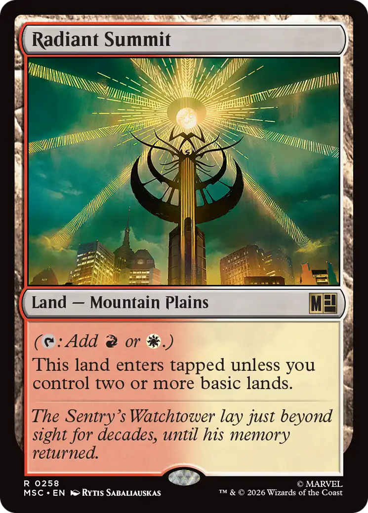 Radiant Summit (MSC)