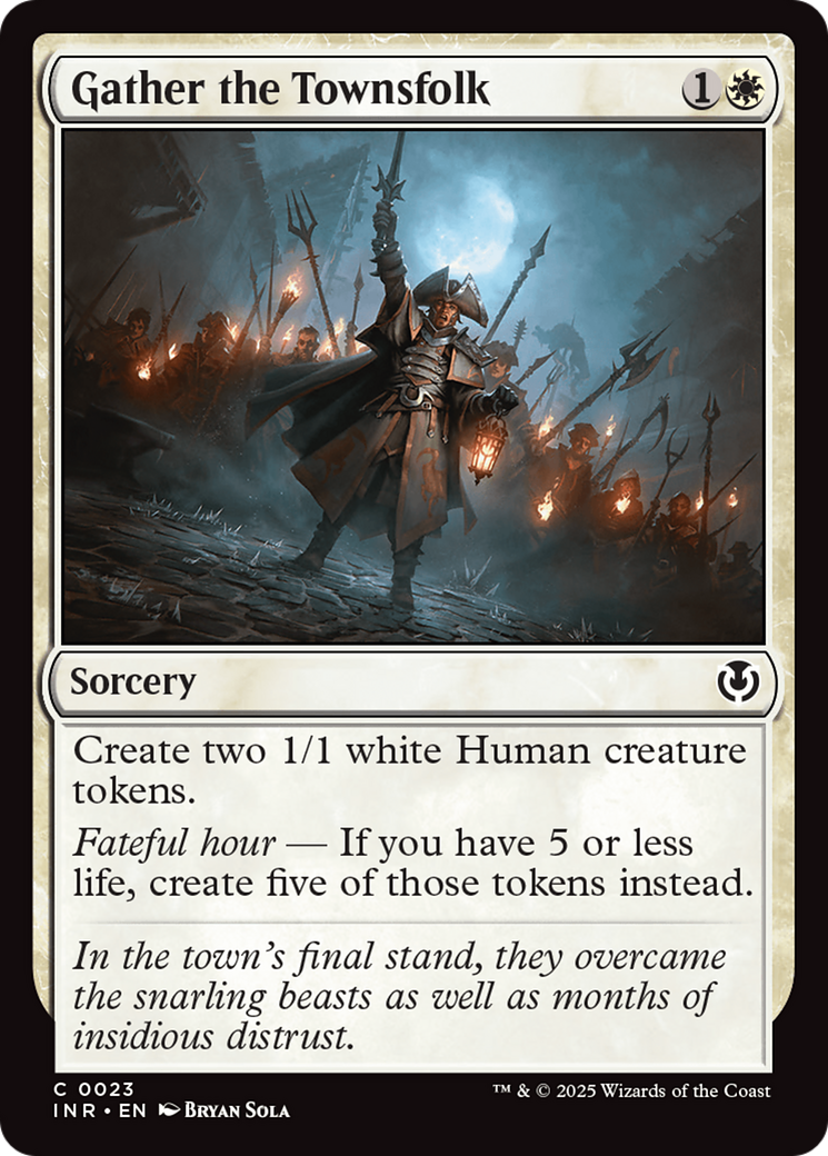 Gather the Townsfolk - Foil