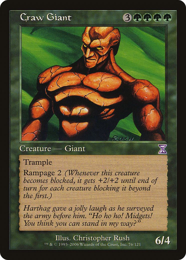Craw Giant - Foil
