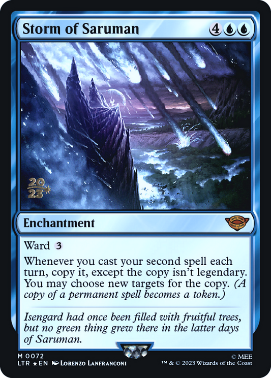 Storm of Saruman (0072) (Prerelease) - Foil