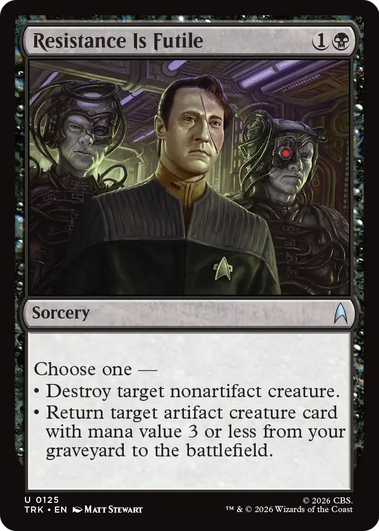 Resistance Is Futile (TRK)