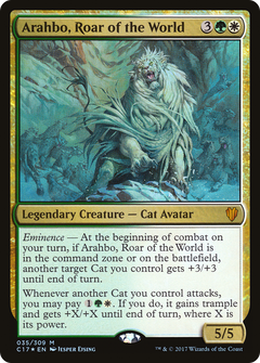 Arahbo, Roar of the World - Foil