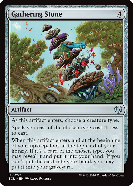 Gathering Stone (0257) (ECL) - Foil