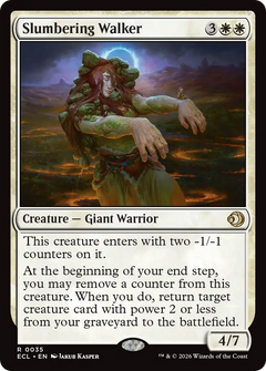 Slumbering Walker (0035) (ECL) - Foil
