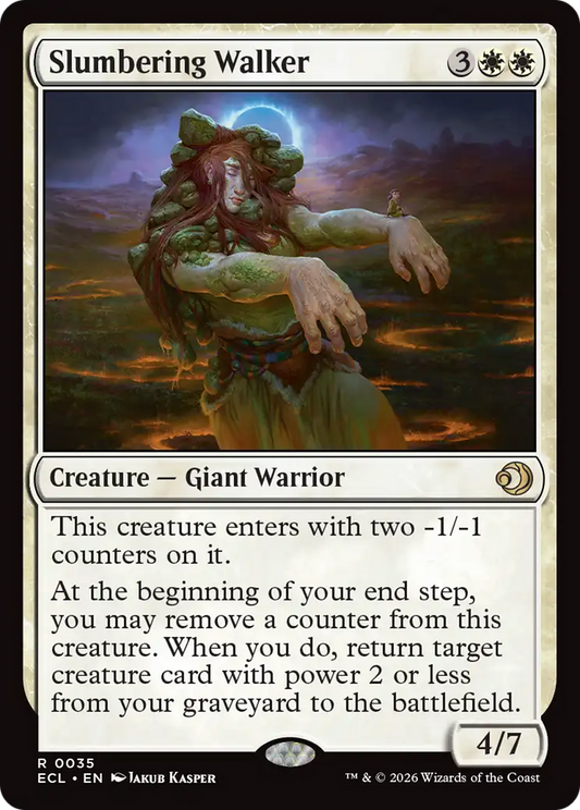 Slumbering Walker (0035) (ECL) - Foil