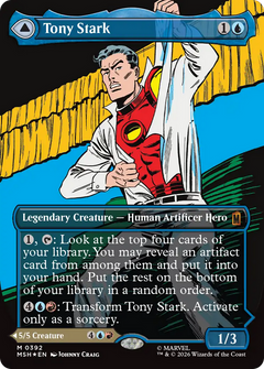 Tony Stark // The Invincible Iron Man (0392) (Borderless) (MSH) - Foil