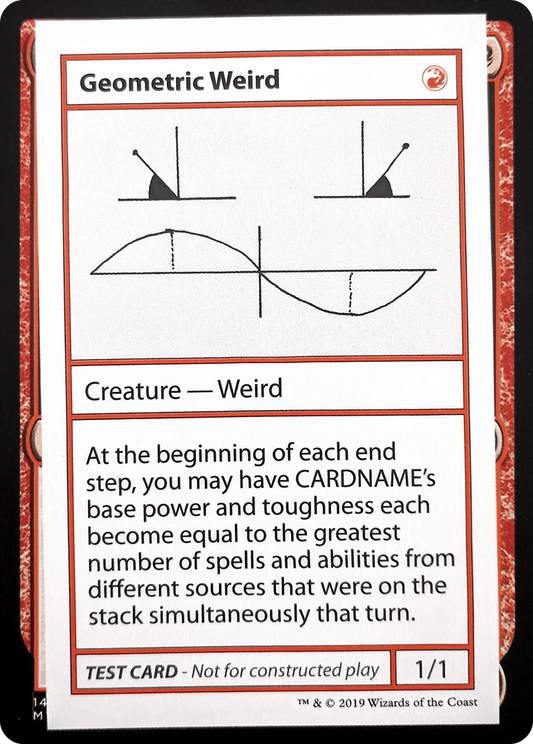 Geometric Weird (No PW Symbol)