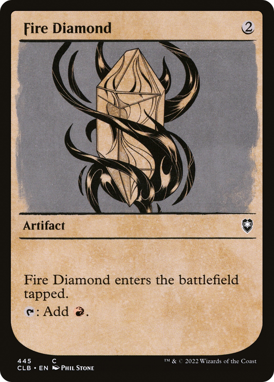 Fire Diamond (445) (Showcase) - Foil