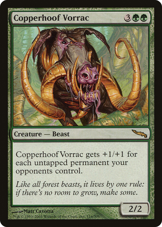 Copperhoof Vorrac - Foil