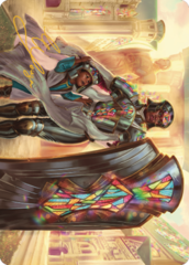 Guardian of New Benalia (08/81) Art Card (ADMU) - Gold-Stamped Signature