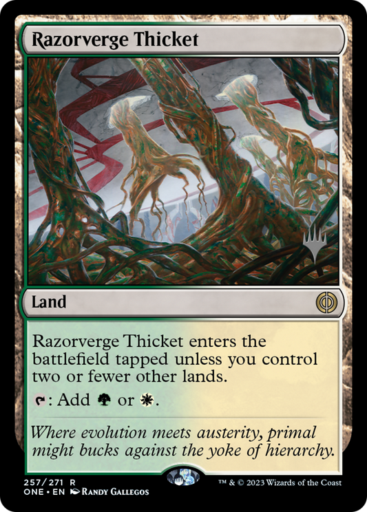 Razorverge Thicket (257) (Promo Pack)