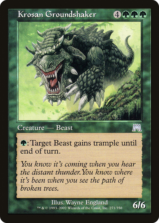 Krosan Groundshaker - Foil