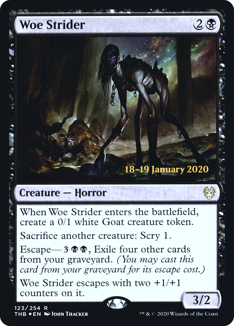 Woe Strider (123) (Prerelease) - Foil