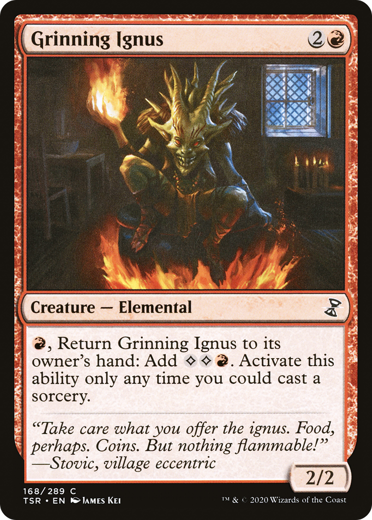 Grinning Ignus - Foil