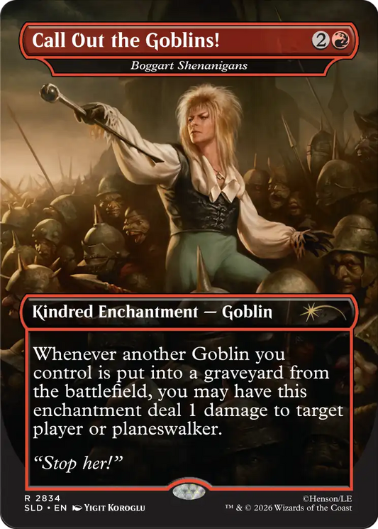 Call Out the Goblins! [Boggart Shenanigans] (2834) (Borderless) (SLD)