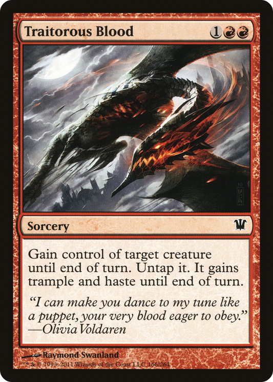 Traitorous Blood - Foil