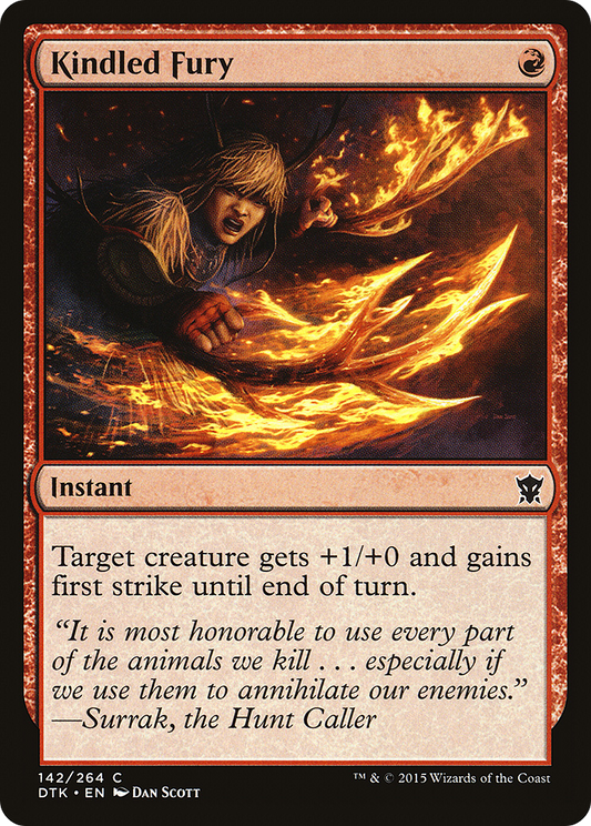 Kindled Fury - Foil
