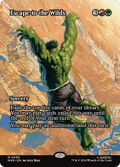 Escape to the Wilds (0089) (Borderless) (MAR) - Foil