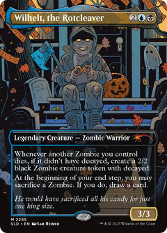 Wilhelt, the Rotcleaver (2285) (Borderless) - Foil sld