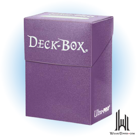 Deck Box - Soft Case - Purple 80+