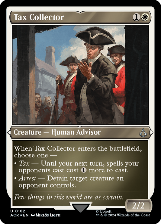 Tax Collector (0182) - Foil Etched