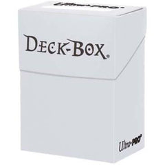 Deck Box - Soft Case - White 80+