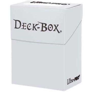 Deck Box - Soft Case - White 80+