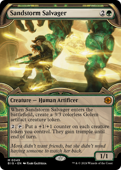 Sandstorm Salvager (0049) (Showcase) - Foil