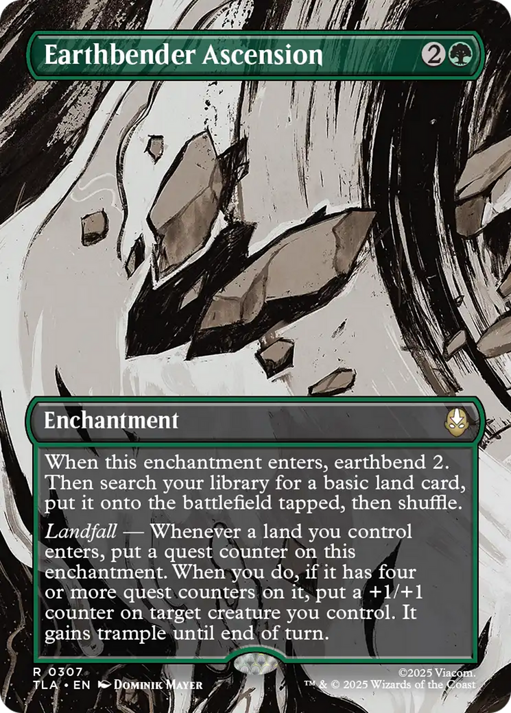 Earthbender Ascension (0307) (Borderless) - Foil tla