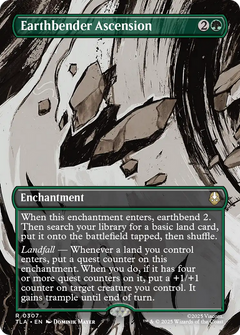 Earthbender Ascension (0307) (Borderless) - Foil tla