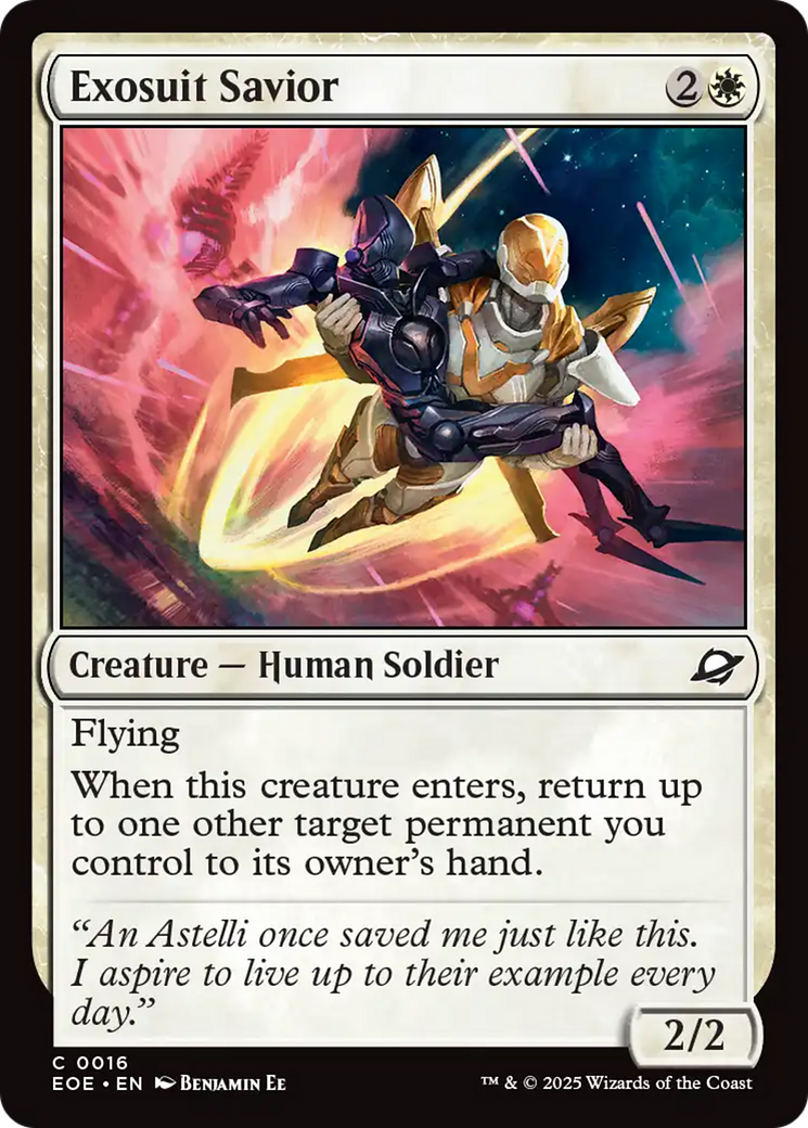 Exosuit Savior - Foil