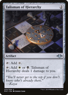 Talisman of Hierarchy - Foil