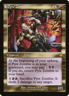 Pyre Zombie (362) (Retro Frame) - Foil