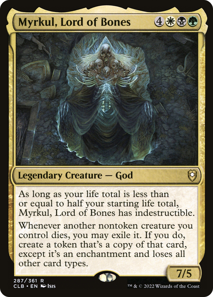 Myrkul, Lord of Bones - Foil