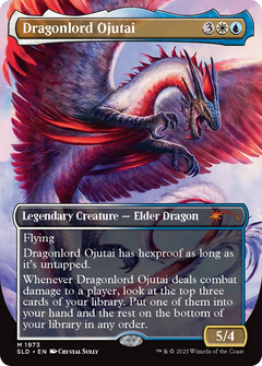 Dragonlord Ojutai (1973) (Borderless) (Reversible) (SLD)