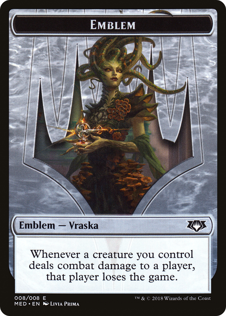 Vraska, Golgari Queen Emblem (008)