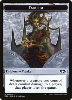 Vraska, Golgari Queen Emblem (008)