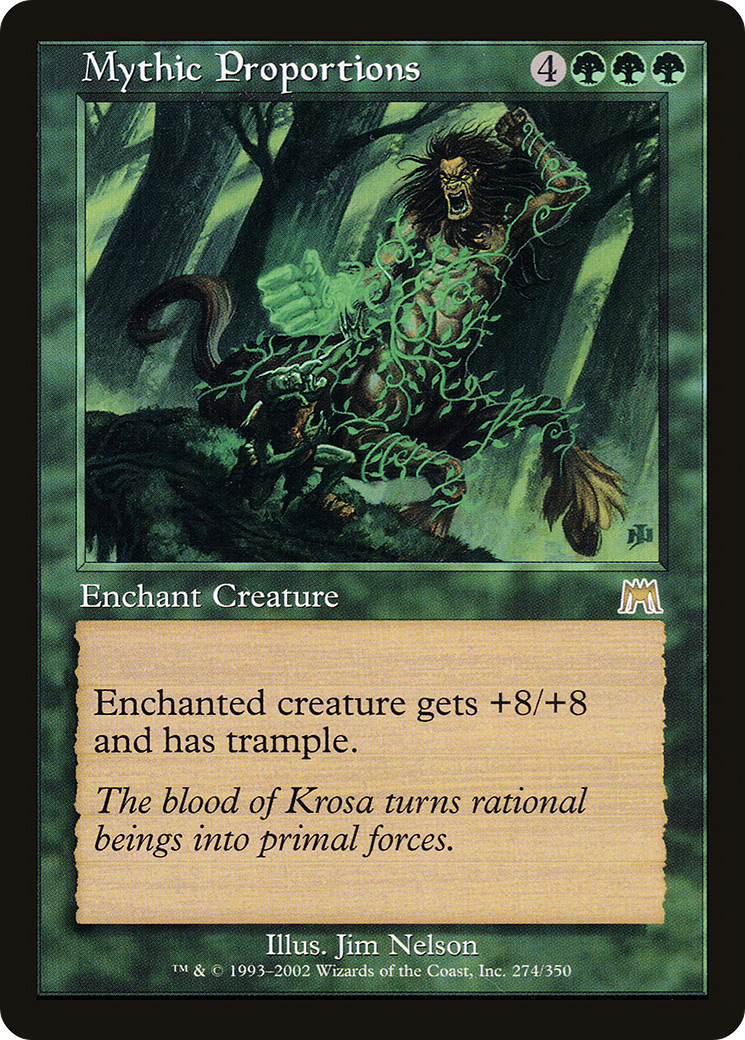 Mythic Proportions - Foil