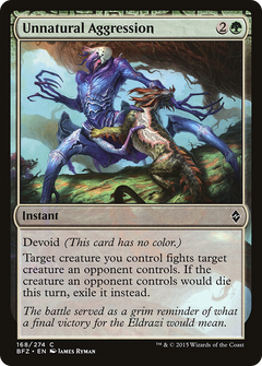 Unnatural Aggression - Foil