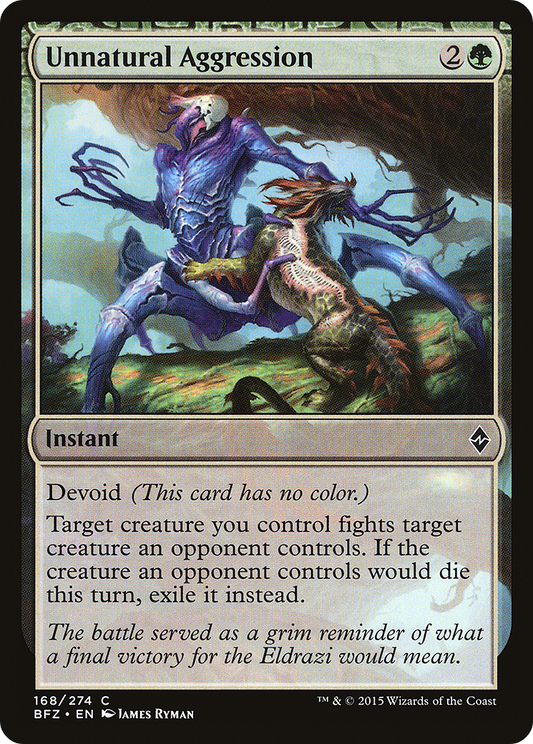 Unnatural Aggression - Foil