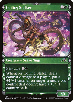 Coiling Stalker (346) (Showcase) - Foil