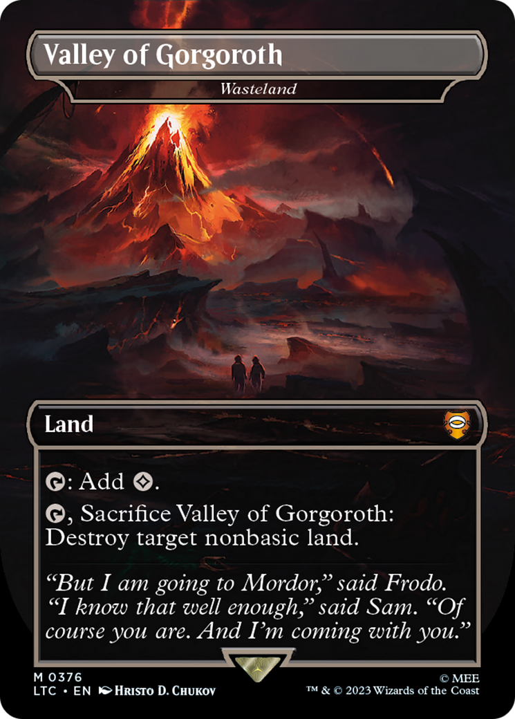 Valley of Gorgoroth [Wasteland] (0376) (Borderless)