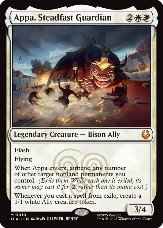 Appa, Steadfast Guardian tla