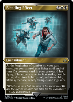 Bleeding Effect (0232) - Foil Etched