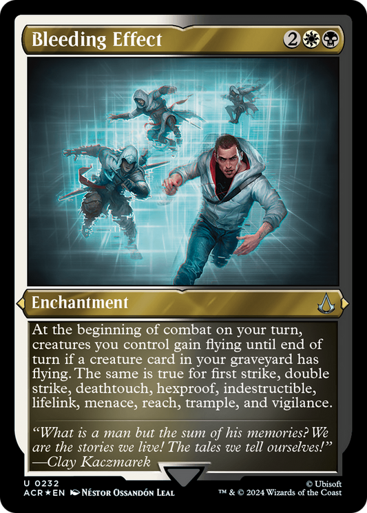Bleeding Effect (0232) - Foil Etched