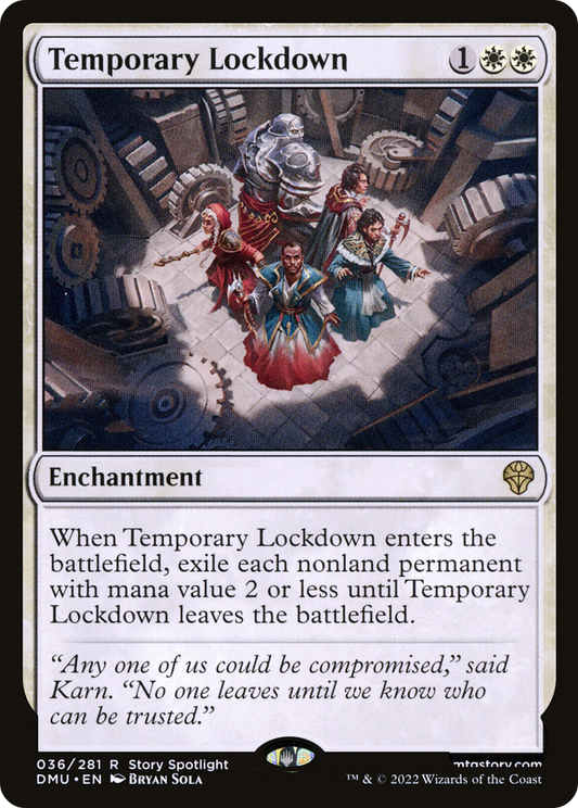 Temporary Lockdown - Foil