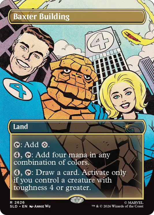 Baxter Building (2626) (Borderless) (SLD) - Foil