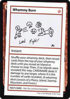 Whammy Burn (No PW Symbol)